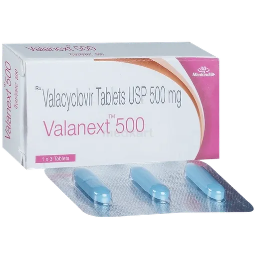 valanext 500mg tablet 3's